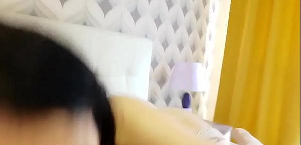  Horny MILF woke me up with a blowjob